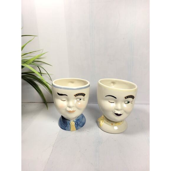 Vintage Bailey's Winking Yum Cups, His Hers Mug 1997 - Picture 1 of 5